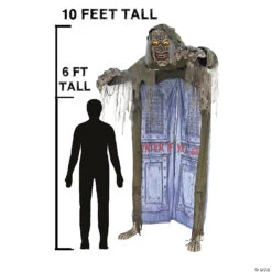 10' Animated Looming Ghoul Archway Prop -Halloween Decoration Sale 10 animated looming ghoul archway propmr124762 a02