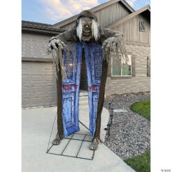 10' Animated Looming Ghoul Archway Prop -Halloween Decoration Sale 10 animated looming ghoul archway propmr124762 a03
