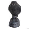 13" Animated Raven With Turning Head & Sounds Halloween Decoration
