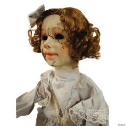 32" Animated Cracked Victorian Doll -Halloween Decoration Sale 32 animated cracked victorian dollmr127012 a02