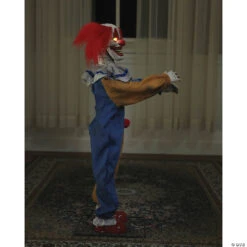 36" Little Top Clown Animated Prop -Halloween Decoration Sale 36 little top clown animated propmr123487 a02