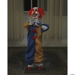 36" Little Top Clown Animated Prop -Halloween Decoration Sale 36 little top clown animated propmr123487 a03