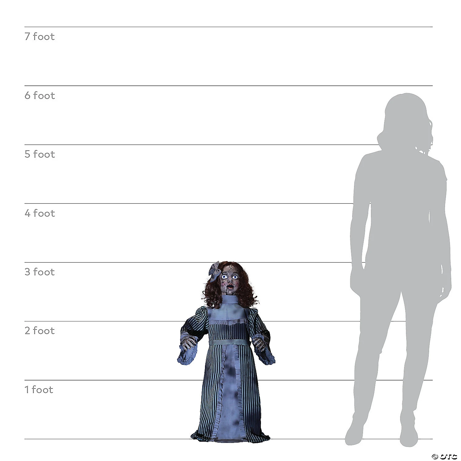 36" Talking Vintage Doll Decoration 5 36" Talking Vintage Doll Decoration - Image 5