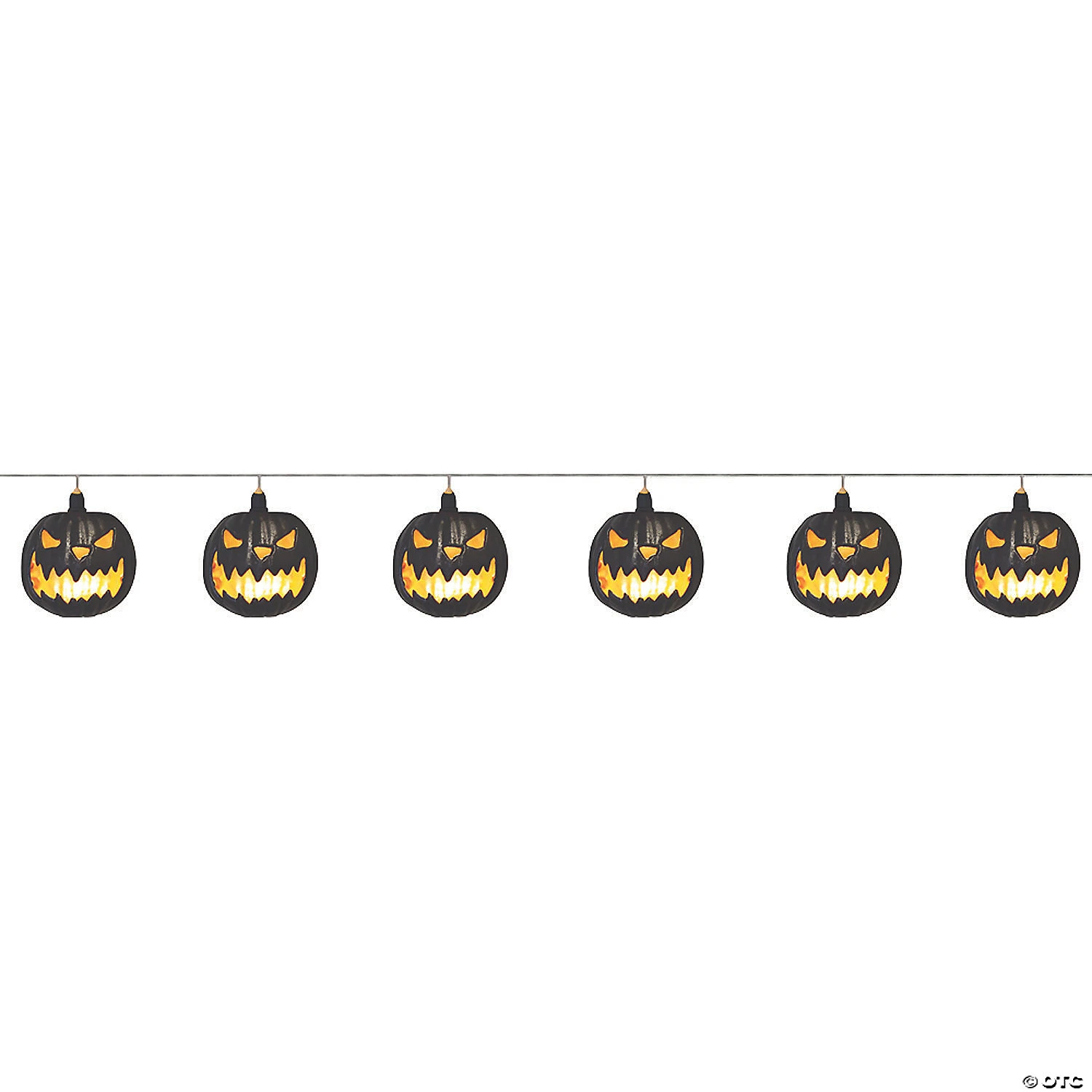 40" Pumpkin Jack-o-Lantern String Lights 1 40" Pumpkin Jack-o-Lantern String Lights