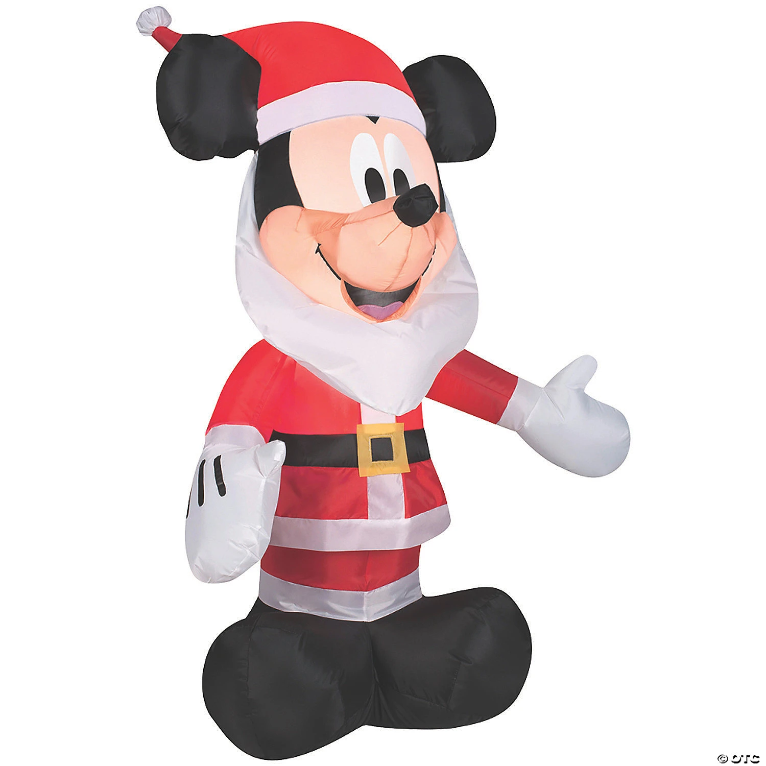 42" Blow Up Inflatable Mickey Mouse With Santa Beard Outdoor Yard Decoration 1 42" Blow Up Inflatable Mickey Mouse With Santa Beard Outdoor Yard Decoration
