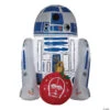 42" Blow Up Inflatable Star Wars R2D2 With Ornament Outdoor Yard Decoration