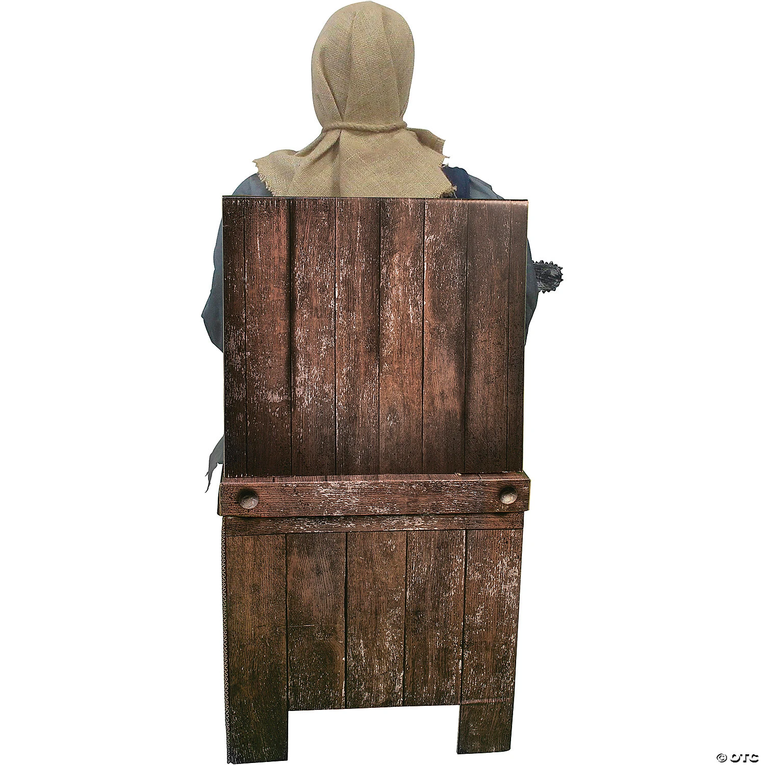 45" Seated Animated Chainsaw Greeter Prop 2 45" Seated Animated Chainsaw Greeter Prop - Image 2