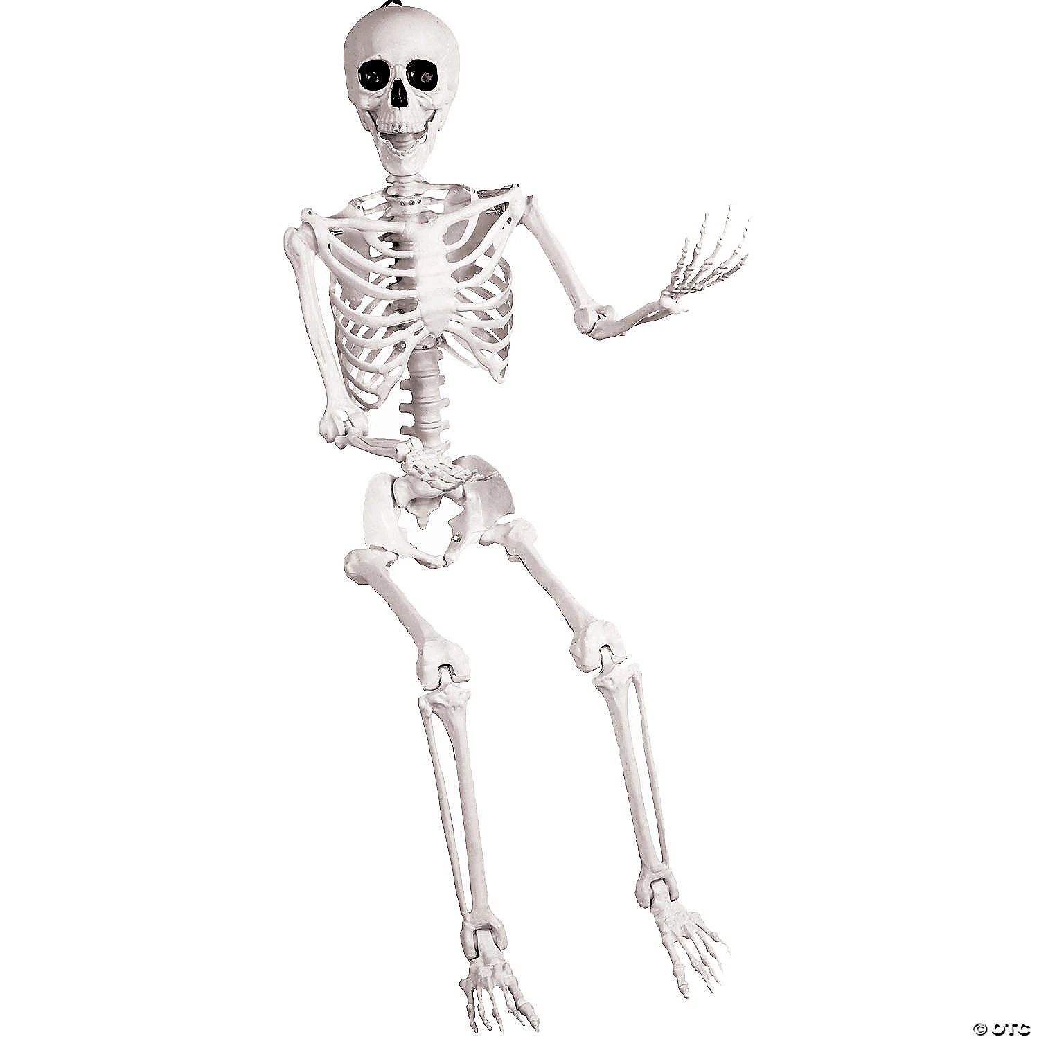 5 Ft. Skeleton Pose & Hold Halloween Decoration 4 5 Ft. Skeleton Pose & Hold Halloween Decoration - Image 4