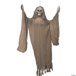 5' Hanging Ghoul With Light-Up Eyes Halloween Decoration