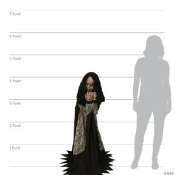 50" Rosemary 2021 Version Animated Prop -Halloween Decoration Sale 50 rosemary 2021 version animated proptt60256 a06