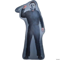 6 Ft. Blow-Up Inflatable Photo-Realistic Halloween Michael Myers With Built-In LED Lights Outdoor Yard Decoration