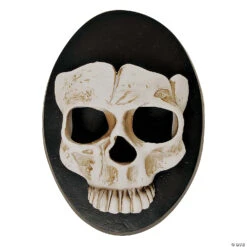 6" Skull Wall Sconce Halloween Décor