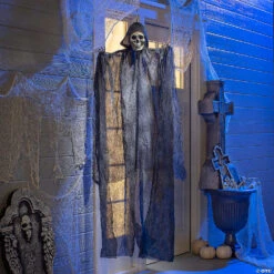 60" Hanging Skeleton Reaper Decoration
