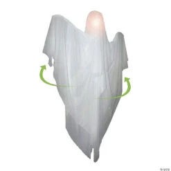 63" Hanging Rotating Ghost Halloween Decoration