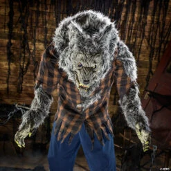 7.5' Animated Hulking Werewolf -Halloween Decoration Sale 7 5 animated hulking werewolfmr124904 a01