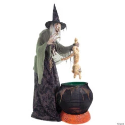 Halloween Decoration Sale -Halloween Decoration Sale 7 cauldron cat tastrophe animated prop decorationmr124457 a01