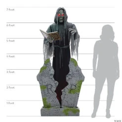 7 Ft. Soul Stealer Animated Prop Halloween Decoration 10 7 Ft. Soul Stealer Animated Prop Halloween Decoration -Halloween Decoration Sale 7 ft soul stealer animated prop halloween decorationmr125150 a06