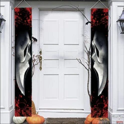 72" Ghost Face Door Banners