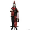 72-inch Standing Shaking Clown Halloween Decoration
