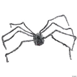 86" Giant Gray Spider Decoration -Halloween Decoration Sale 86 giant gray spider decorationss75064 a02