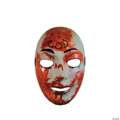 Adult's The Purge Bloody God Mask