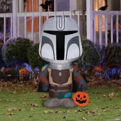 Airblown The Mandalorian 42-inch Halloween Yard Decoration -Halloween Decoration Sale airblown the mandalorian 42 inch halloween yard decorationss227191g a01