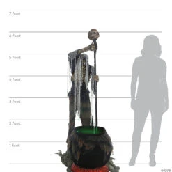 Animated Cauldron Creeper -Halloween Decoration Sale animated cauldron creepermr127029 a06