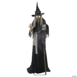 Animated Lunging Haggard Witch -Halloween Decoration Sale animated lunging haggard witchmr127085 a03