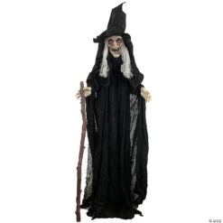 Animated Witch With Cane