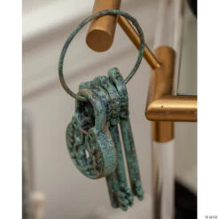 Black Antique Key Ring Decoration -Halloween Decoration Sale black antique key ring decorationss45130 a01