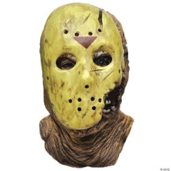 Deluxe Jason Voorhees Mask -Halloween Decoration Sale deluxe jason voorhees maskru4181 a01