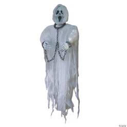 Ghost Face Hanging Figure Halloween Décor