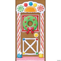 Gingerbread House Door Cover