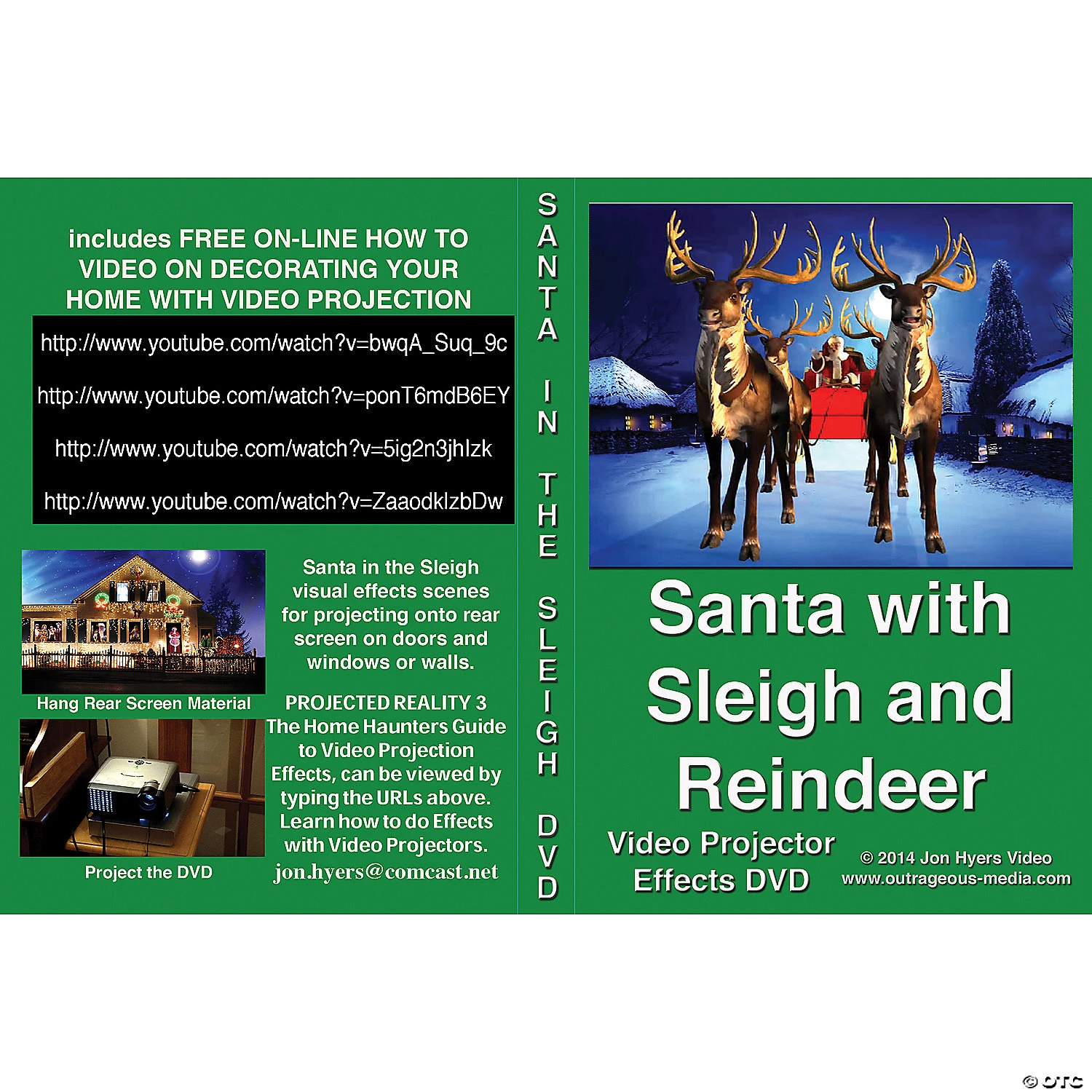 Jon Hyers Santa And Reindeer DVD 1 Jon Hyers Santa And Reindeer DVD