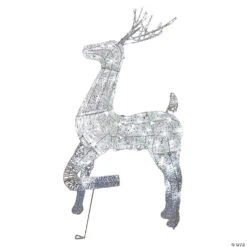 Light-Up Buck Deer Frame Outdoor Decoration