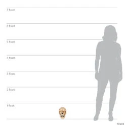 Light-Up Skull Doorbell Decoration -Halloween Decoration Sale light up skull doorbell decorationmp13 a06