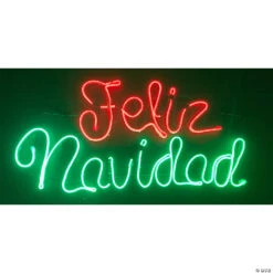 Lighted Feliz Navidad Sign