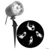 Lightshow Whirl-a-Motion Scary Ghosts Projection Light Halloween Decoration