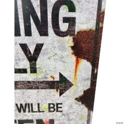 Metal Zombie Parking Sign -Halloween Decoration Sale metal zombie parking signss89846 a02