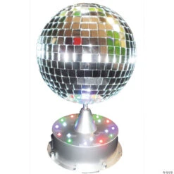 Mirror Ball With Led Base -Halloween Decoration Sale mirror ball with led basevaa010 a01