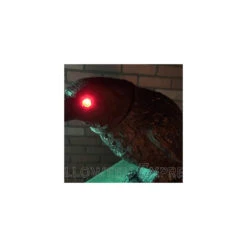 13" Animated Raven With Turning Head & Sounds Halloween Decoration -Halloween Decoration Sale mr122899 t01