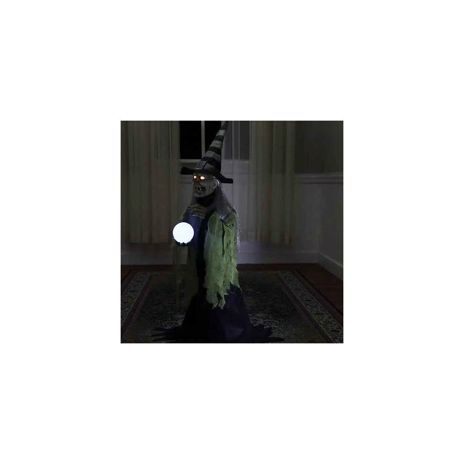 36" Fortune Teller Witch Animated Prop 6 36" Fortune Teller Witch Animated Prop - Image 6