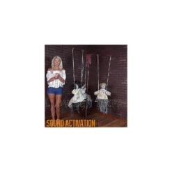 Ghostly Go Rounds Animated Prop -Halloween Decoration Sale mr124448 t01