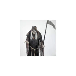 6' Lunging Reaper With Digital Eyes Animated Prop 5 6' Lunging Reaper With Digital Eyes Animated Prop -Halloween Decoration Sale mr124910 t01