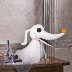 Nightmare Before Christmas Zero Plush Door Greeter Halloween Decoration -Halloween Decoration Sale nightmare before christmas zero plush door greeter halloween decorationss75614g a02