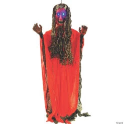 Red Hanging Fanged Demon