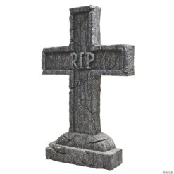 "Rest In Peace" Cross Tombstone