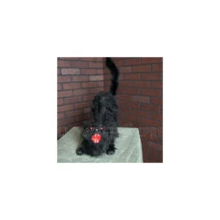 14" Black Cat Animated Prop 7 14" Black Cat Animated Prop -Halloween Decoration Sale ss71319 t01