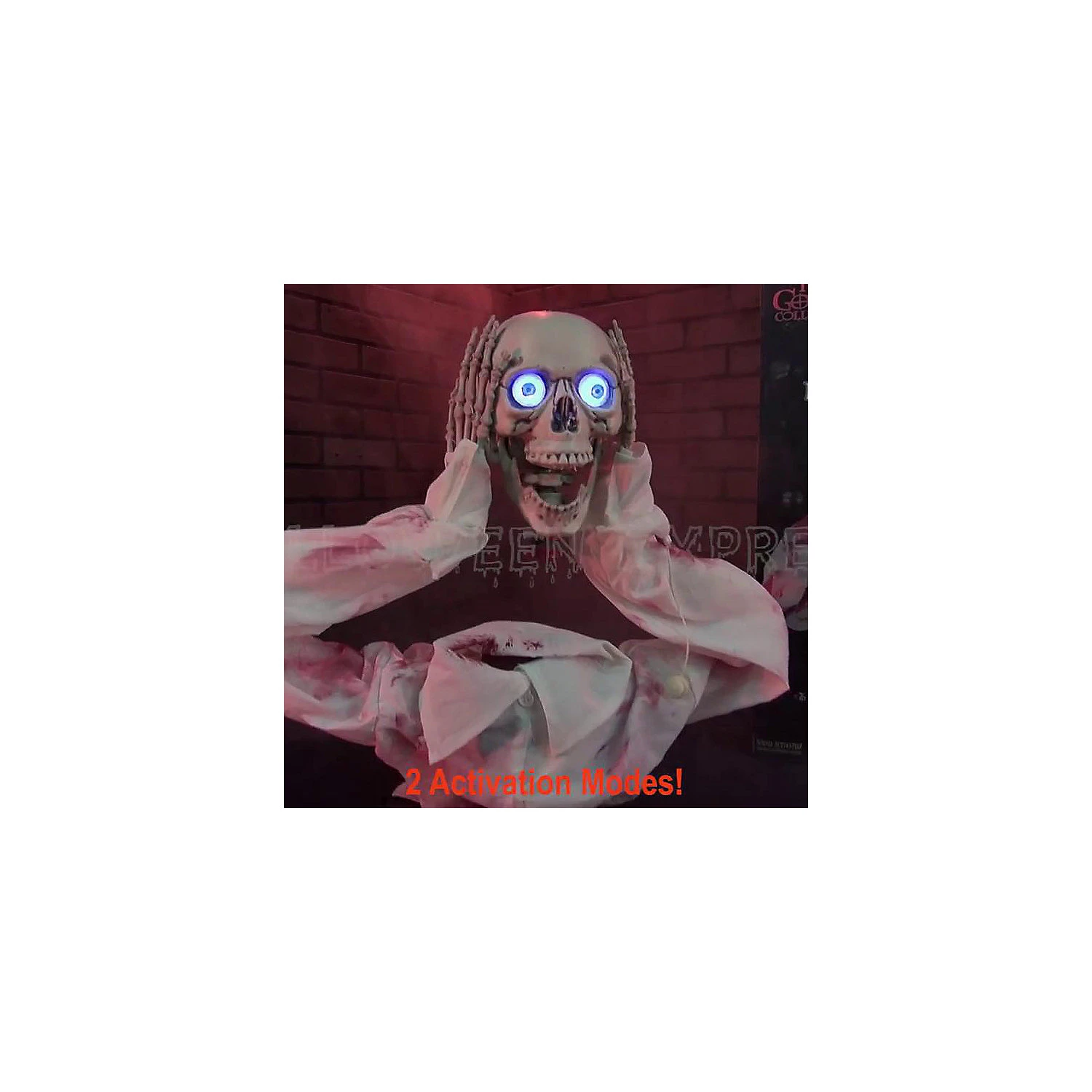 Off With His Head Groundbreaker Skeleton Halloween Decoration 2 Off With His Head Groundbreaker Skeleton Halloween Decoration - Image 2