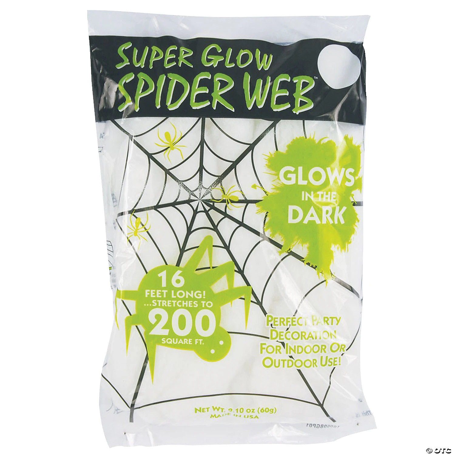 Super Stretch Spider Web Halloween Decoration 1 Super Stretch Spider Web Halloween Decoration